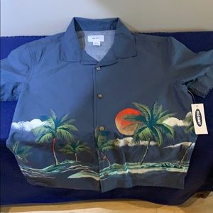 Kids casual button down shirt